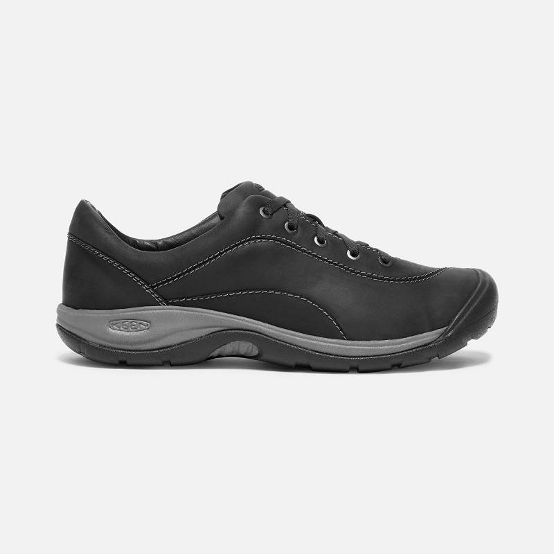 Keen Presidio II Turnschuhe Damen DE-32457 Black/Steel Grey - Keen Damenschuhe Schwarz